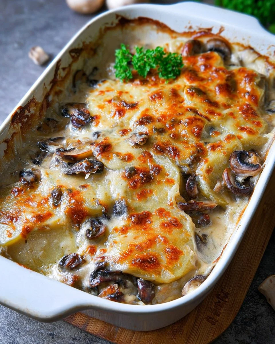 Kartoffel-Champignon-Auflauf 8 Beste-Kartoffel-Champignon-Auflauf-Rezept